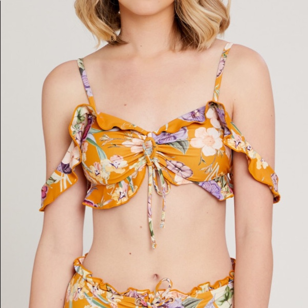 Goddess Garden Bikini Swim Top